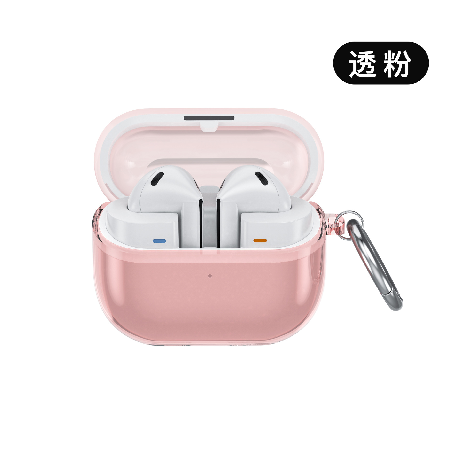 La funda protectora para Samsung Galaxy buds3 pro es adecuada para fundas para auriculares Buds3 FE/Buds2/live de alta transparencia.