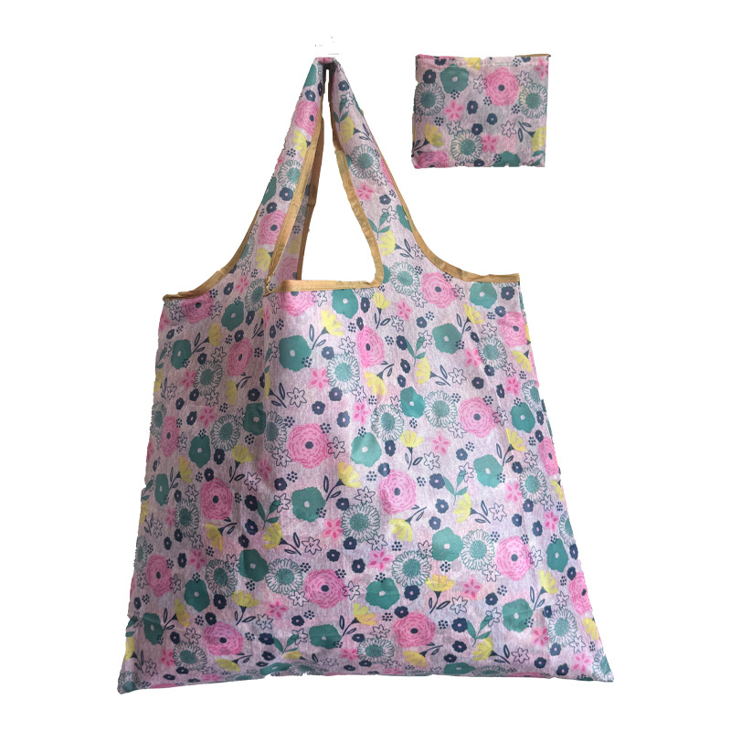 Bolsa de compras plegable grande para viaje, bolsa de supermercado ecológica, bolsa de almacenamiento portátil, bolsa portátil de gran capacidad image 13