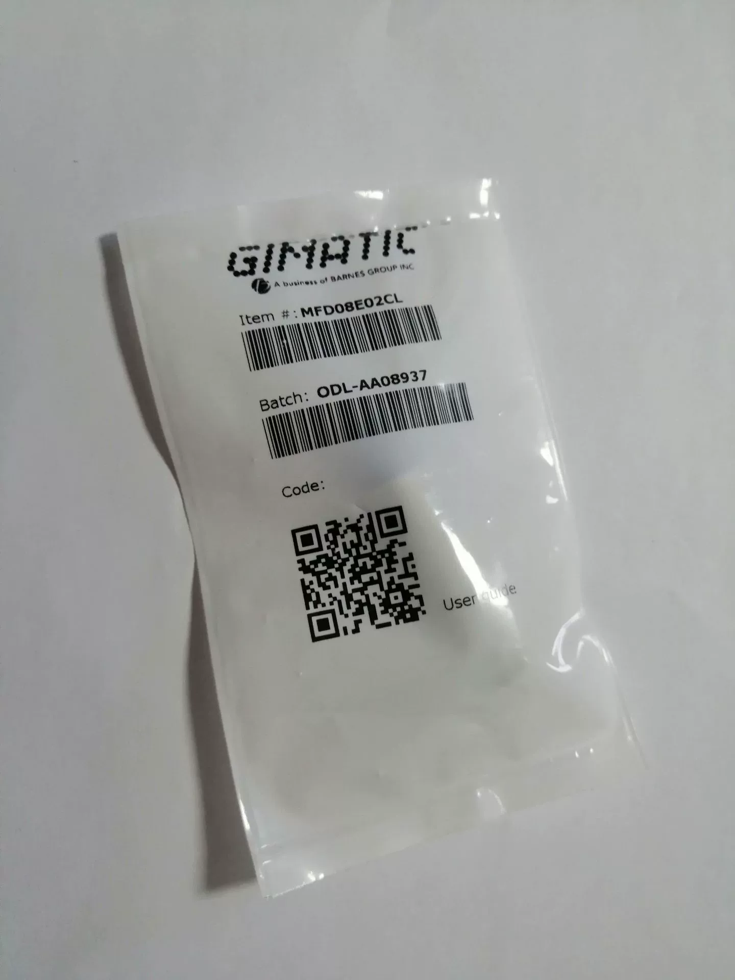 Германия GIMATIC расширительный воздушный зажим MFD08E02CL, датчик давления