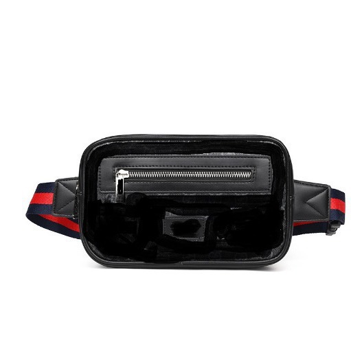 3304 Men's Crossbody Bag, Cool Bag, 3304 Pure Black Chest Bag