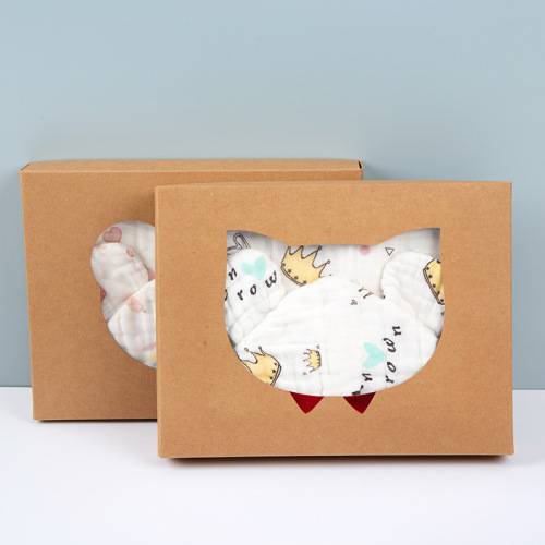 Small hooded bath towel, baby bath towel, pure cotton gauze, super soft and absorbent, children's bath towel, cloak, bathrobe 1-8 years old