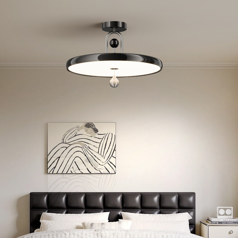 [Seleccionado cuidadosamente] 2025 nueva lámpara de techo de estilo antiguo lámpara de habitación de dormitorio principal retro francés lámpara de protección ocular de espectro completo