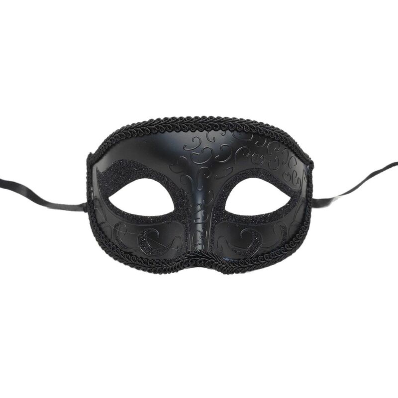 ハロウィン用プラスチック製ハーフマスク、男女兼用、ベネチアンカーニバルマスク、コスプレ、ジャズ、中国風|undefined