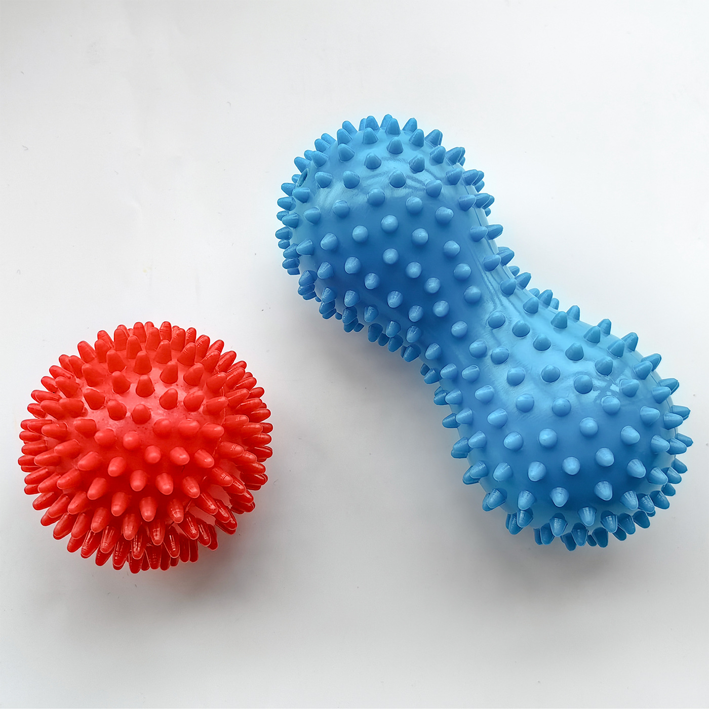 Peanut thorn ball + 7cm fascia thorn ball combination [mixed hair]