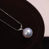 Аксессуары Platinum Pt900, легкая версия, подвеска в виде ростков бобов, супер Q, супер изысканная, толстая золотая текстура, не включает бусины или цепочку.