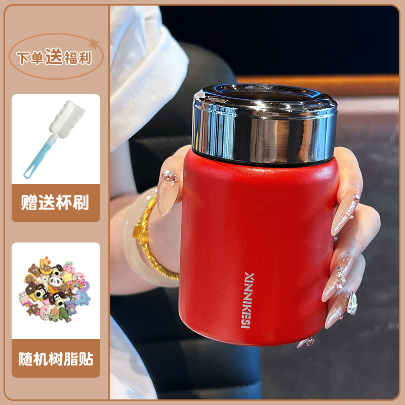 新款迷你保温杯女水杯高颜值316不锈钢随行口袋杯小容量焖烧杯|undefined