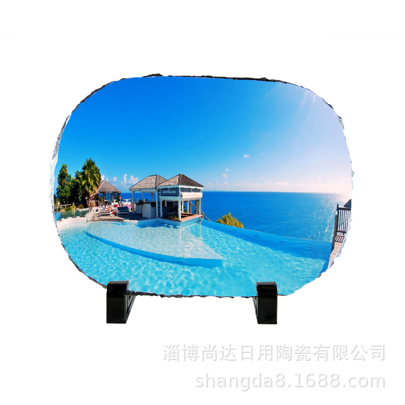 圆角矩形石板画800X800-2