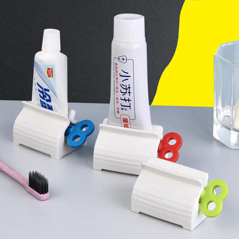 怠け者向け歯磨き粉絞り器、子供用歯磨き粉絞り器、サンプル洗顔料、浴室用手動歯磨き粉絞り器|undefined