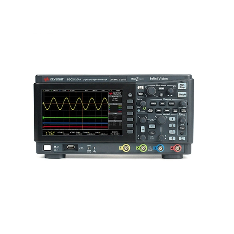 Цифровой осциллограф Agilent/Keysight DSOX1204A с четырьмя каналами, частотой дискретизации 70 МГц и 2 Гвыб/с