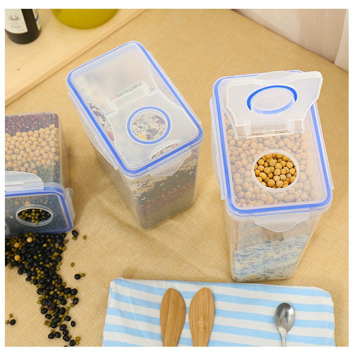 Gepai fábrica 800ml cuadrado crisper plástico PP microondas calefacción sellado alimentos crisper al por mayor