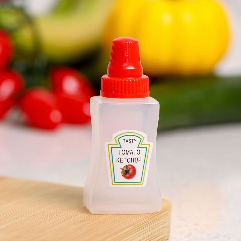 ミニトマトサラダソースボトル絞りボトルポータブル小型蜂蜜プラスチック絞り調味料ボトルクロスボーダー|undefined