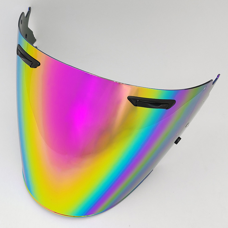 Suitable for Arai Vz-Ram Cycling Half Helmet Three-Quarter Motorcycle Sun Protection Color Changing Mask Helmet Lens
