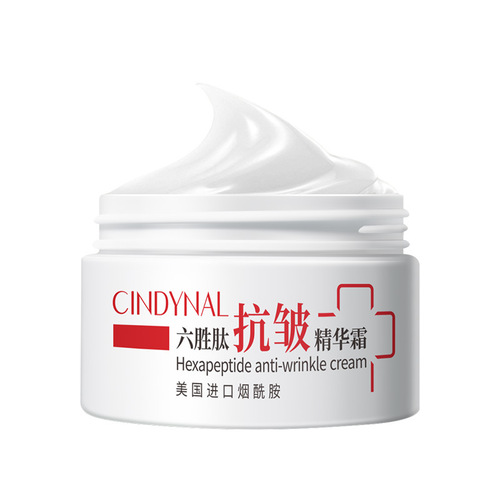 Six peptide anti-wrinkle cream for men and women, hydrating essence cream, moisturizing and tender facial hydrating liquid, wholesale and delivery