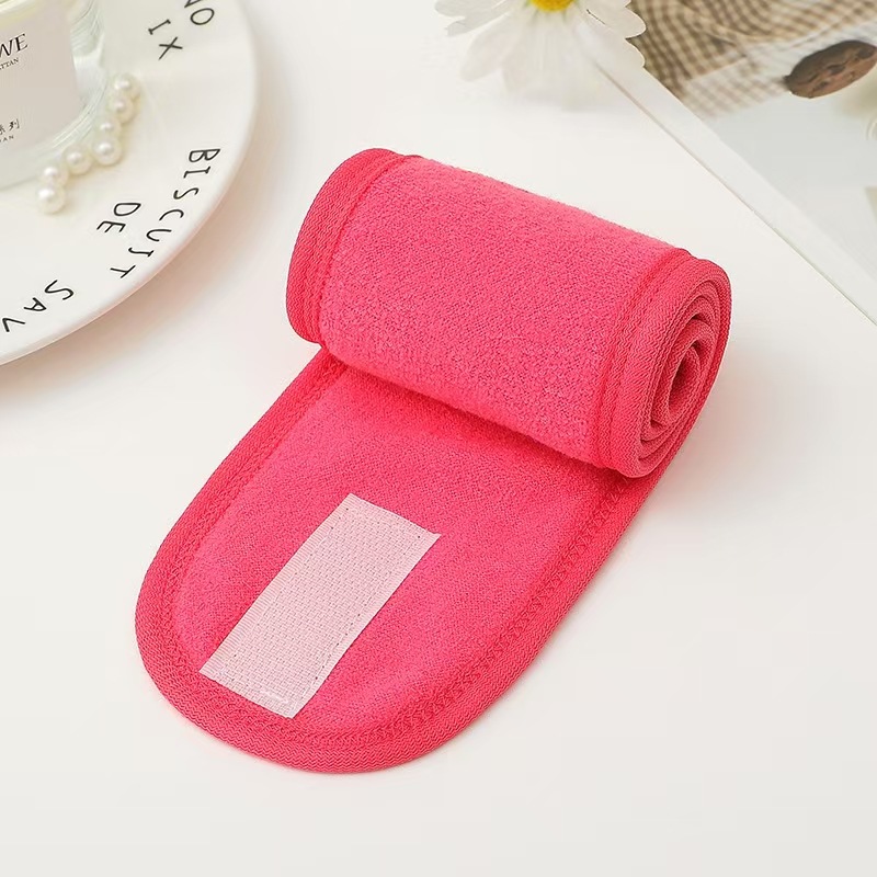 Turbante de confinamiento de mujeres europeas y americanas, velcro, ejercicio, yoga, diadema, lavado de cara, maquillaje, diadema de doble capa, diadema de belleza, diadema