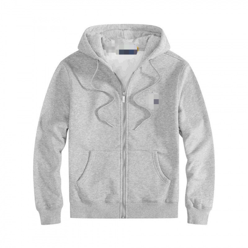 Rl Cross-Border Export Polo Sweatshirt Suit Embroidered Pony Logo Hooded Cardigan Fleece-Lined Casual Jacket for Men Rl Cross-Border Export Polo Sweatshirt Suit Embroidered Pony Logo Hooded Cardigan Fleece-Lined Casual Jacket for Men