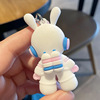 Space cartoon keychain, pendant, bag suitable for men and women for beloved, 2023 collection, the year of the Rabbit, Birthday gift