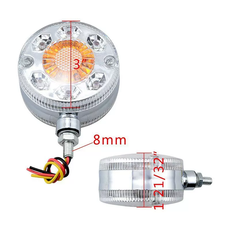 厂家卡车货车 LED腰灯边灯 12-24V 拖车侧边尾灯MK-155