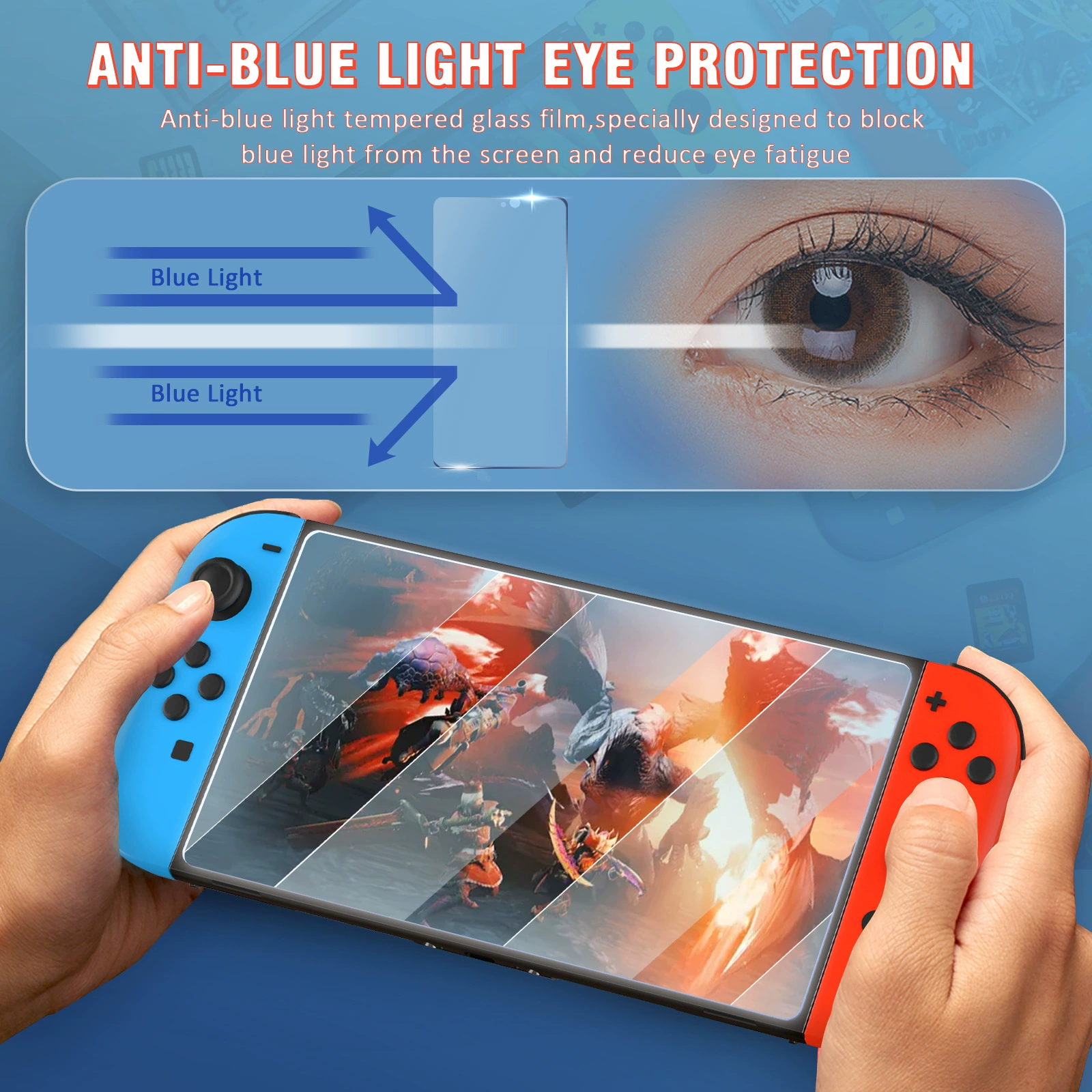 Защитное закалённое стекло для Nintendo Switch 2, плёнка, 1 шт. или набор из 2 шт.