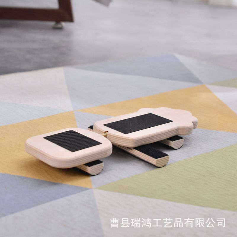 木の足のストレッチ器の片足のバランスのトレーニング器のバレエのバランス板の足首の捻挫は足の底の筋を緩和します。|undefined
