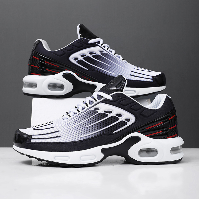 2025 Cross Border Spring New plus size Couple Air Cushion sneaker Student Running Shoes Men's Casual Mens Shoes