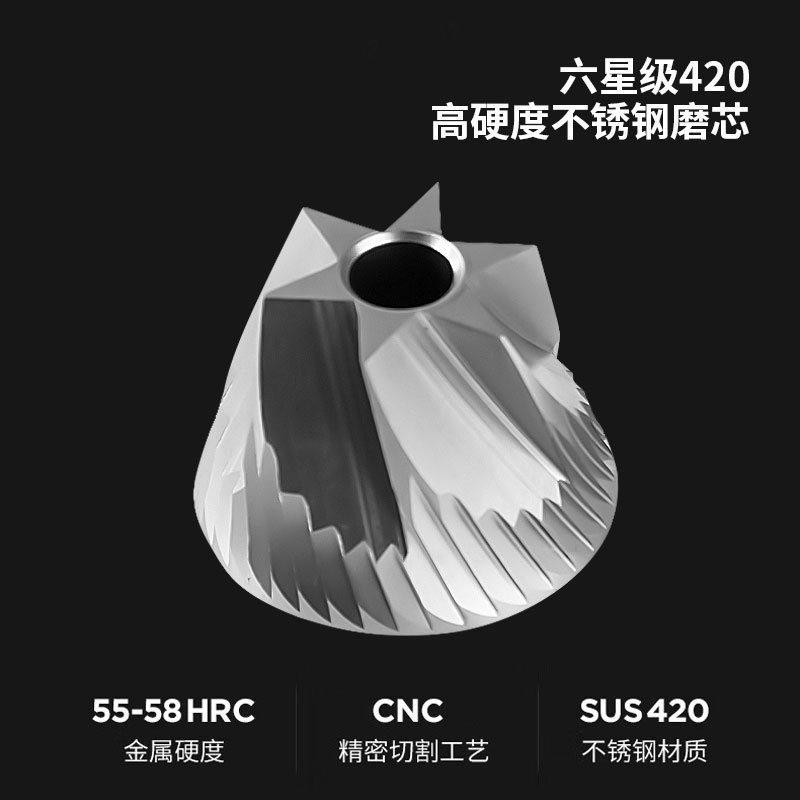 新品家用电动咖啡磨豆机便携外带充电式不锈钢锥刀全金属研磨机|undefined