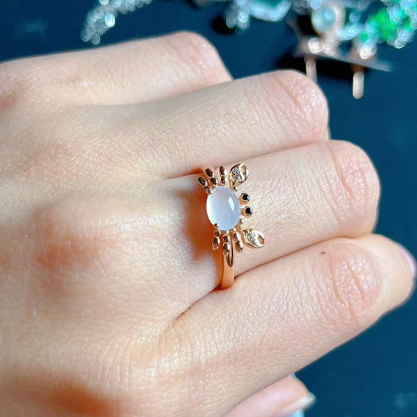 Brand fashionable creative small design ring