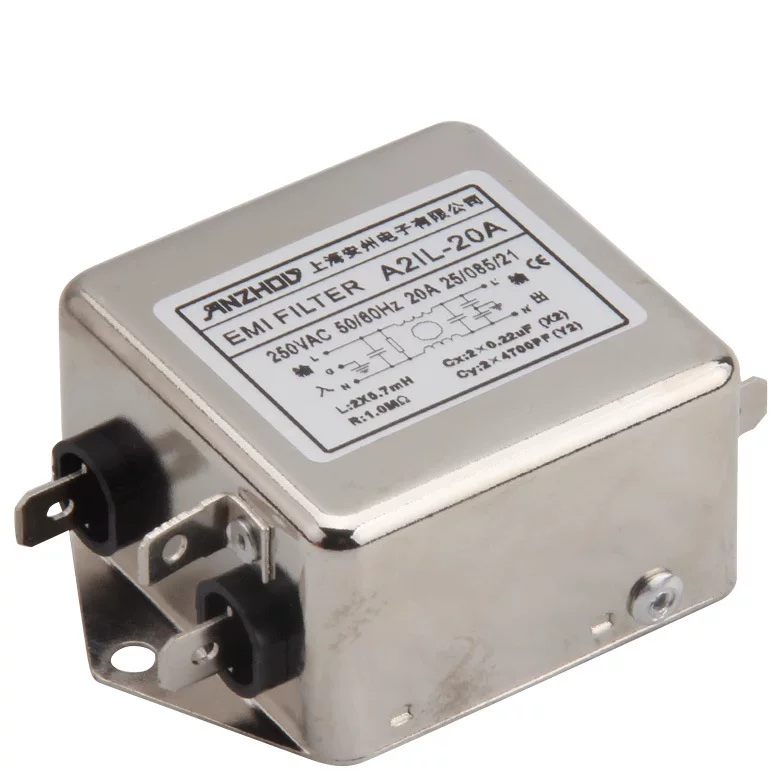 A2IL-20A 20A 250V EMI AC фильтр шума
