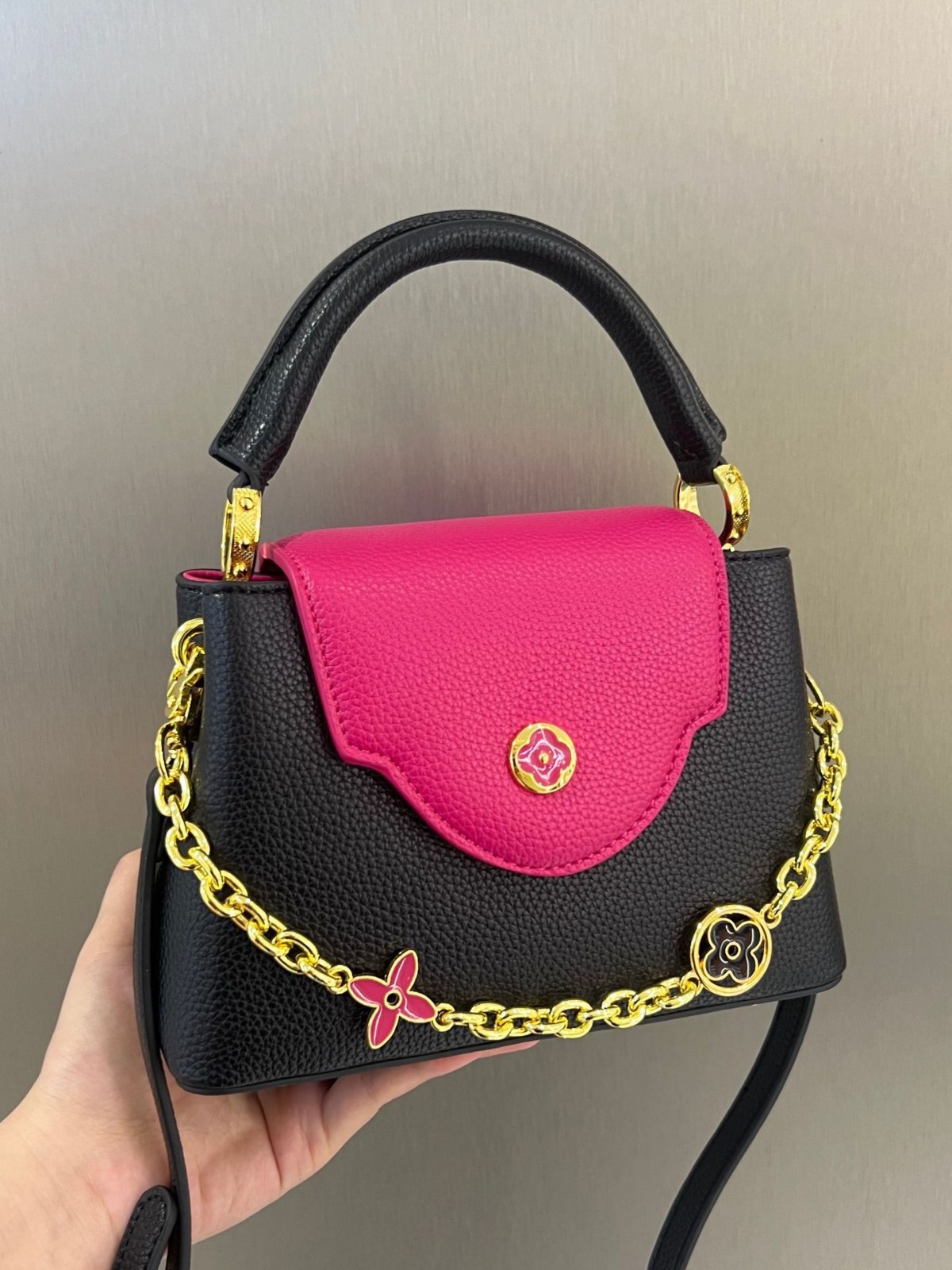 Bolsos de mujer Bolsos de mujer con estampado de mujer 2025 nuevo Himalaya V bolso de mensajero de un solo hombro de lujo ligero