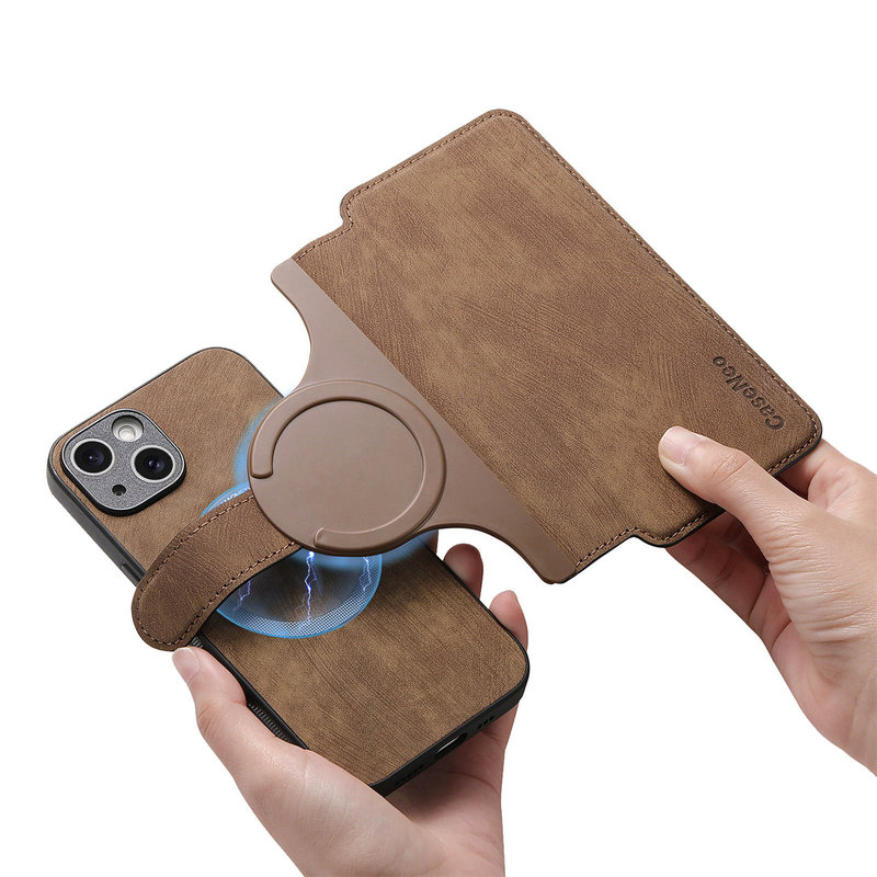 Innovative Magnetic Magsafe Two-In-One Detachable Structure Suitable for Apple 17 Mobile Phone Case Iphone17Pro