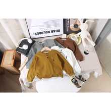 儿童冬季打底衫男童T恤2025新款中大童秋冬季女童