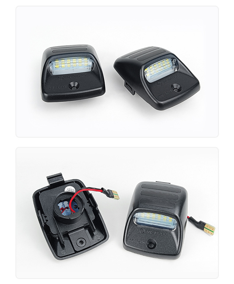 License plate lamp is suitable for TOYOTA Toyota Tacoma Tacoma Tantu Tundra red and white license plate lamp assembly