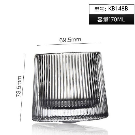 Artesanía creativa giratoria tumbler whisky taza de vino taza de cerveza casera shaker