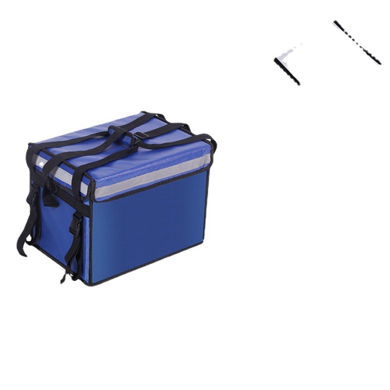 Caja de espuma para llevar caja Caja de aislamiento para llevar caja refrigerada caja de almacenamiento sin palabras caja de color equipo de jinete pierna corriendo crowdsourcing bolsa