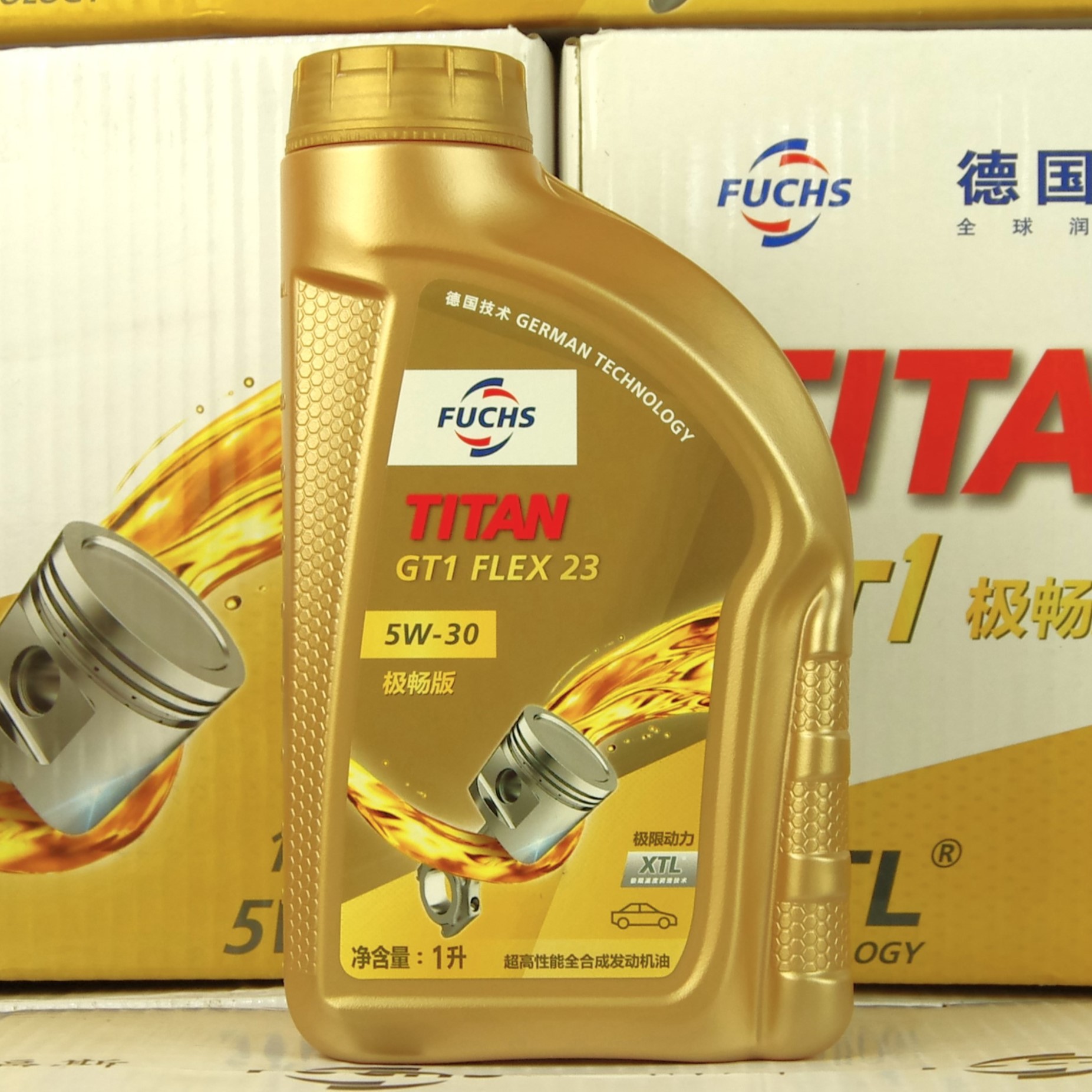 福斯 全合成机油 极畅版 5W-30 C2/C3 SP级 奔驰宝马大众认证 1升