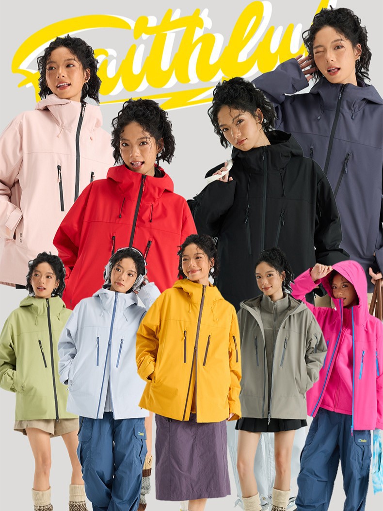 Área azul azul azul con la misma armadura serie de traje de asalto 3 en 1 al aire libre impermeable al aire libre abrigo de montaña desmontable