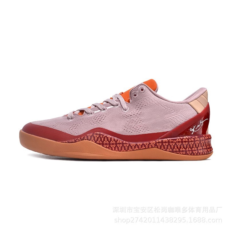 科比8代篮球鞋男KOBE鸳鸯ZK8全明星纯白色透气耐磨防滑气垫球鞋女|undefined