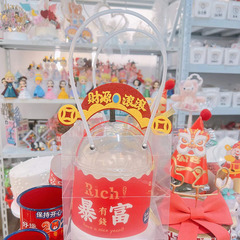 Non-woven Fabric Fortune Rolling Business Prosperous Year after Year Leftover Year Party Decorations Hair Accessories