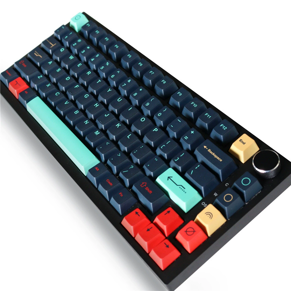 GMK Metropolis Metropolis Keycaps Original Height PBT Sublimation 129 Small Full Set of Mechanical Keyboard Caps