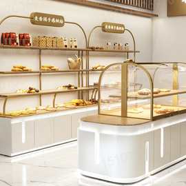面包展示柜蛋糕模型柜烘焙边柜中岛柜收银台吧台冷藏柜台糕点柜