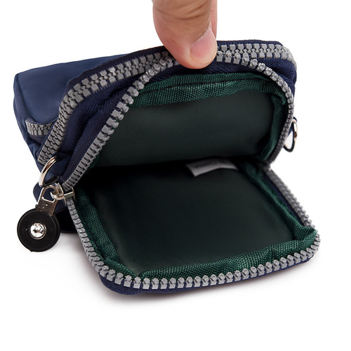 Factory direct supply mobile phone bag women's crossbody bag large screen mobile phone bag coin purse halter neck wrist bag running vertical mini