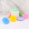 Wash hair Artifact depth clean scalp Massage comb silica gel Shampoo brush Washing hair relieve itching Shampoo and comb