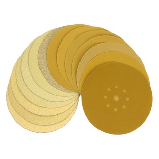 RMC AP33M disc yellow sand 9 inch 9 hole car paint grinding dry sandpaper woodworking polishing waterproof sandpaper