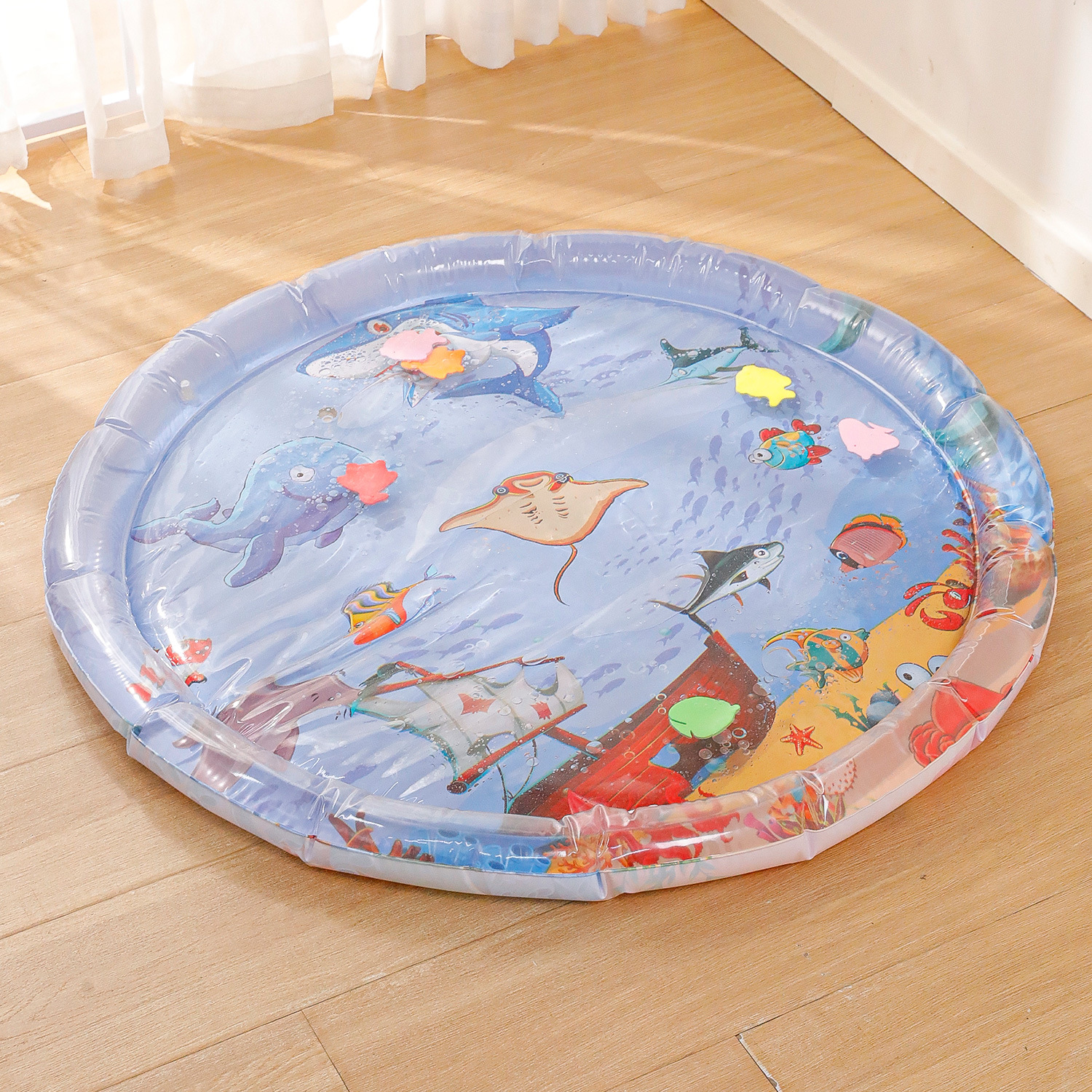 Fabricantes al por mayor cama de agua para mascotas de dibujos animados inflable para mascotas almohadilla de agua para perros nido fresco de verano para mascotas