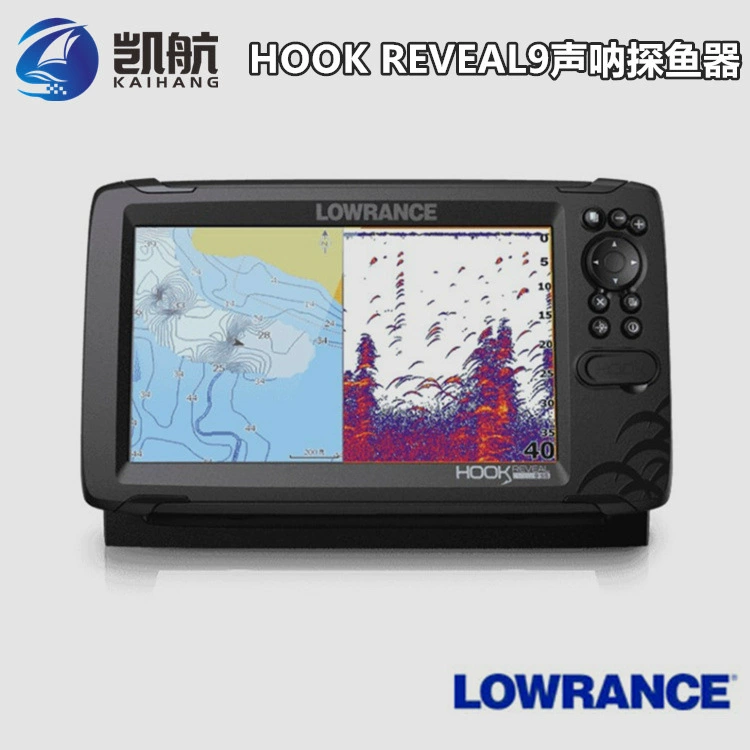 LOWRANCE Lawrence HOOK REVEAL9 эхолот морской GPS навигационный эхолот