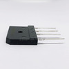 Taiwan-made GPP chip GBJ2510 rectifier bridge 25A1000V GBJ-6 direct plug-in electromagnetic cooker power supply flat bridge