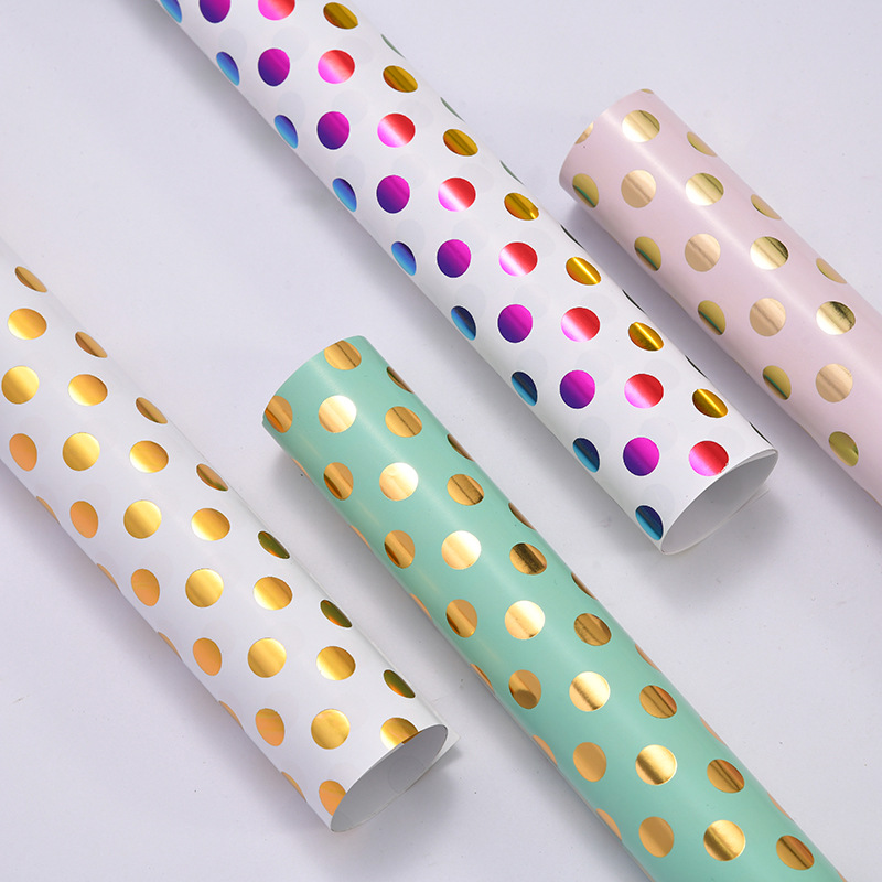 Papel de regalo de vacaciones fábrica al por mayor caja de regalo de cumpleaños papel de embalaje de regalo papel de embalaje de impresión de diseño simple