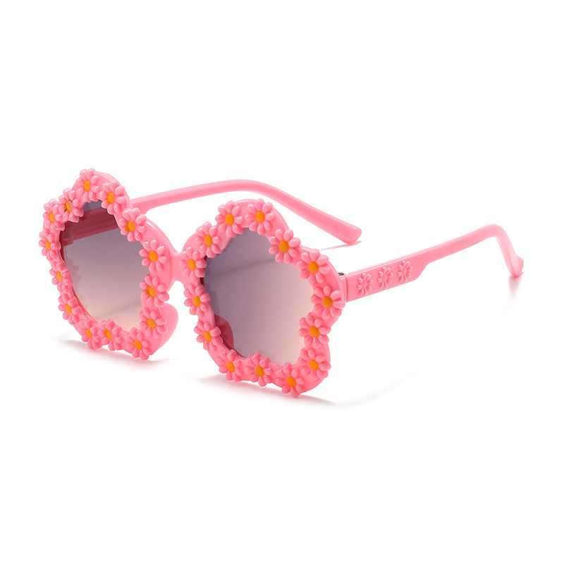 Gafas de Sol Infantiles Forma Margarita de Plástico y AC con Protección UV400 para Fiestas y Fotografía image 9