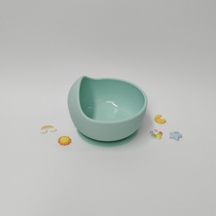 XLEE custom children's silicone bowl explosion-proof fall-resistant easy to clean food grade silicone baby food bowl wholesale factory