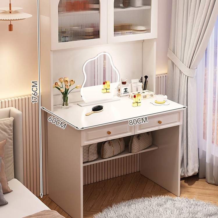 메인 사진 핫 모델 - 유럽식 싱글 테이블 월화 화이트 80cm