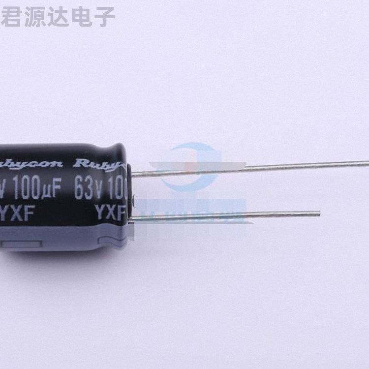 63YXF100MFFC10X12.5描述100uF 63V电解电容器